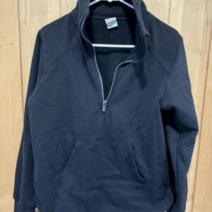 All in Motion Black Half-Zip Sweatshirt